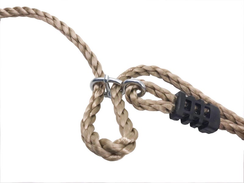 NOSTIFY 2PC Heavy Duty Length Adjustable Nylon Rope, 39'' Swing Extension Straps, Hanging Extender Tree Straps (400 Lbs Limited/Each) for Outdoor Swings Hammock Playground Swing Set Accessories - Image 3